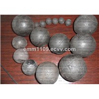 40mm B2 Material Composition Steel Forged Grinding Ball Surface Hardness 60-65 For Mines