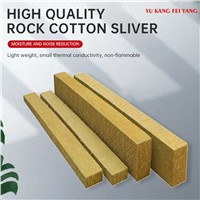 Rock Wool Strip Composite Exterior Insulation Board Flame Retardant Basalt Wool Material Roof Sound-Absorbing &amp;amp; Firepr