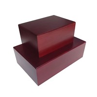 China Supplier Wooden Cinerary Casket OEM High Quality Wood Urns Design Mould Customized Pet Urns
