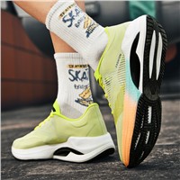 Trend Running Shoes, 4 Colors Optional, Full Palm Carbon Plate Running, Cushioned Rebound, Breathable Anti-Slip, Close g