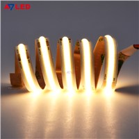 High Quality 12V Single Color Super Bright LED Cob Strip Light