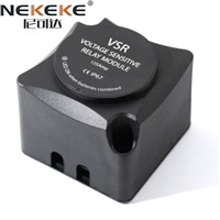 NEKEKE Hot Sale Dual Battery Voltage Sensitive Relay 160 AMP Heavy Duty Selector Switch Disconnect for Boat Car