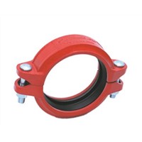 FM UL Fire Fighting Ductile Iron Grooved Couplings Standard Flexible Rigid Coupling