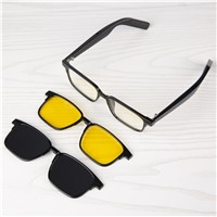 Smart Bluetooth Glasses, Listening Music &amp;amp; Phone Calls, Anti Blue Light Lenses, Sunglasses, Night Vision Lenses