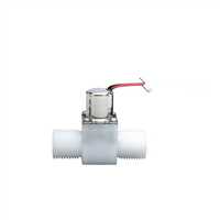 G1/2 Inch BSPP 6V DC 3.6V Latching Pulse Bistable Plastic Brass Water Solenoid Valve for Sensor Faucet Urinal Toilet