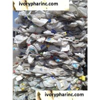 High Density Polyethylene (HDPE) Milk Bottle Scrap for Sale, Plastic Supplier