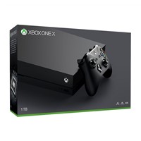 Microsoft Xbox One X 1Tb Console with Wireless Controller: Enhanced, Hdr, Native 4K, Ultra Hd
