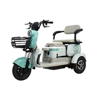 2023 Good Look Electric Tricycle Passenger Tricycle for Older Use
