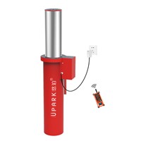 UPARK Residential Entry Anti-Theft Traffic Post LED Safety Bollard Electric Model Automatic Rising Bollards