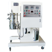 Vacuum Double Planetary Mixer Paint Mixing Dispersion Machine Planetary Mixer 2L for Lab Use