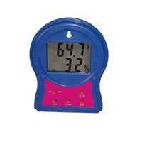 A Wet Thermometer that Can Be Mounted on a Table or Wall &amp;amp; Can Display Numbers