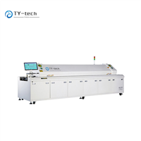 Advanced Intelligent Automatic Reflow Oven with 12 Independent Heating Zones for SMT Line PCB Welding