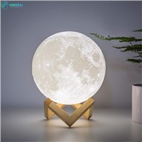 Personalized Moon Lamp 3D Print Moon Light Lamp Big Surprising Christmas Gifts for Kids