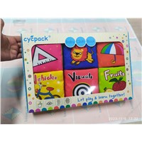 Toys Baby Story Soft Mirror Articles Activity Book Printing Toddler Canvas Babies Educational Cloth Books for Kids