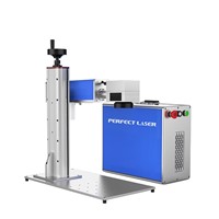 Desktop 50w Gold Silver Metal Steel Fiber Laser Engraver