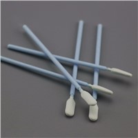 Cleanroom Polyester Cleaning Swab with Small Round Head &amp;amp; Long Handle