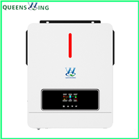 4.2KW 24VDC 230VAC 120A MPPT Max. 6200W 500VDC PV Input on/off Grid Hybrid Solar Inverter(Can Work without Battery)