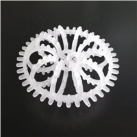 CPVC PE PVDF PP Teller Rosette Random Packing for Scrubbing Tower