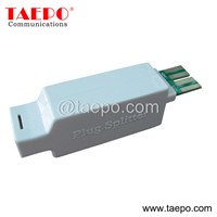 Sample Free Telephone MDF Splitter ADSL2+ over POTS for LSA Module from China Factory TAEPO