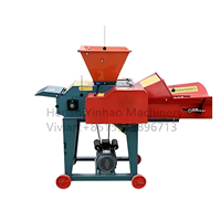 Hay Cutter Kneading Machine Breeding Cattle Sheep Chicken Duck Mechanical Horizontal Hay Cutter Household Straw Crusher