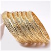 Gold Plated Forming Bangles, Fashion Jewelry, Custom Indian Bangles, Luxury Bangles