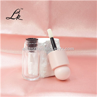 Customized Logo Lipstick Lip Gloss Tube Transparent Empty Plastic Packaging Screen Printing 3 Ml Lipstick Capacity Lip g