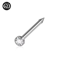 No Pain Sterlised Disposable Safety Nose Piercing Gun with G23 Titanium 2mm Stud Disposable Sterilized Body Piercing