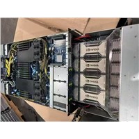 Server Cabinet Supermicro SYS-821GE-TNHR H200 8x 141GB 2P EMR8558 CPU 48C 2TB DDR5 60TB Cloud Server Key Case