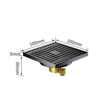 304 Stainless Steel Anti-Odor Floor Drain Square Drain
