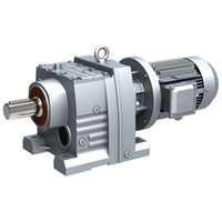 R Series Helical Gear Hard Tooth Surface Reducer with Motor Servo Explosion-Proof Brake Variable Frequency Stepper Water