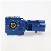 Manufacturer's Drawing Structure of Reducer Model, S Worm Gear Helical Gear Reducer Motor, NORD Brand
