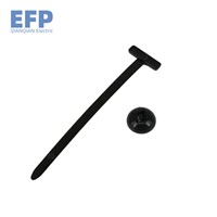 Upgraded Nylon Universal Cable Tie Buckle Heavy-Duty Self-Locking UV-Resistant Black Zip Ties for Car Repairs
