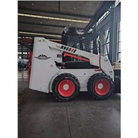 Brand-New Compact Industrial Hydraulic Skid-Steer Loader with High Quality, Featuring a Maximum Operating Height of 3980