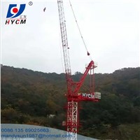Max Load 10 Ton Tower Spider Luffing Portal Construction Lifter Crane QTD5020 Tower Crane 10tons