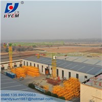 Hot Sale 60m Boom Length 1.3tons Tip Load QTP6013 Flattop Tower Cranetopless Stationary Tower Crane 8t