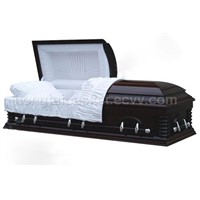 wood  casket