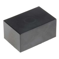 Black Thermoplastic Potting Box, 30 x 20 x 15mm