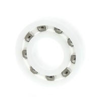 Caged acetal radial ball bearing,20mm ID