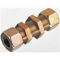 Parker Hydraulic Bulkhead Compression Tube Fitting M16 x 1.5 Made From Chromium Free Zinc Plated Steel