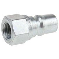 Parker Steel Female Hydraulic Quick Connect Coupling H2-63-BSPP 1/4 in