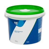 PAL Tub of 500 Blue TX Wet Wipes for Surface Cleaning Use