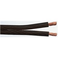 Bedea 100m Black 2 Core Speaker Cable, 0.75 mm2 CSA PVC Sheath Material in PVC Insulation