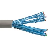 Alpha Wire 9 Pair Screened Multipair Industrial Cable 0.35 mm2(CE) Grey 30m