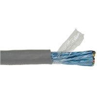 Alpha Wire 11 Pair Screened Multipair Industrial Cable 0.35 mm2(CE) Grey 30m