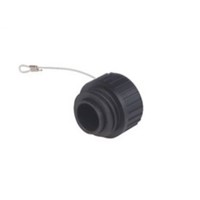 Screw lock cable socket dust cap