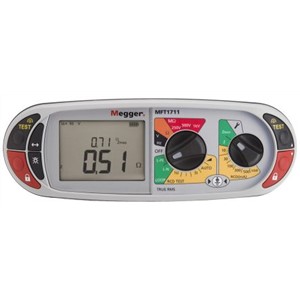 Megger MFT1711 Electrical Tester 250 V, 500 V, 1000 V , Earth Resistance Measurement With Wireless