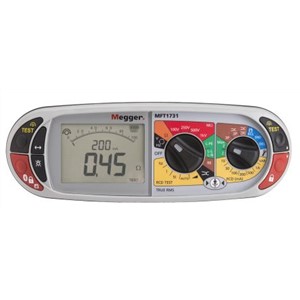 Megger MFT1731 Electrical Tester 100 V, 250 V, 500 V, 1000 V , Earth Resistance Measurement With Wireless