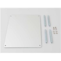 Rose 284 x 221 x 2mm Mounting Plate for use with ABS Mini Cabinet