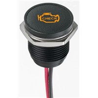 Apem Orange Indicator, Lead Wires Termination, 12 V dc, 16mm Mounting Hole Size, IP67