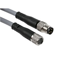 NEBU M8 3-Pole Connecting Cable, 0.5m
